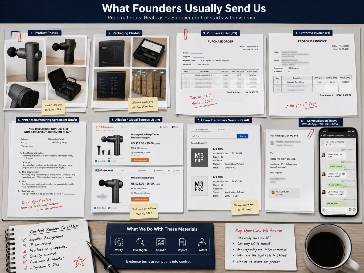 What founders usually send us